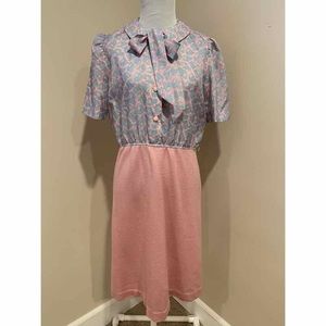 Leslie Fay pink dress